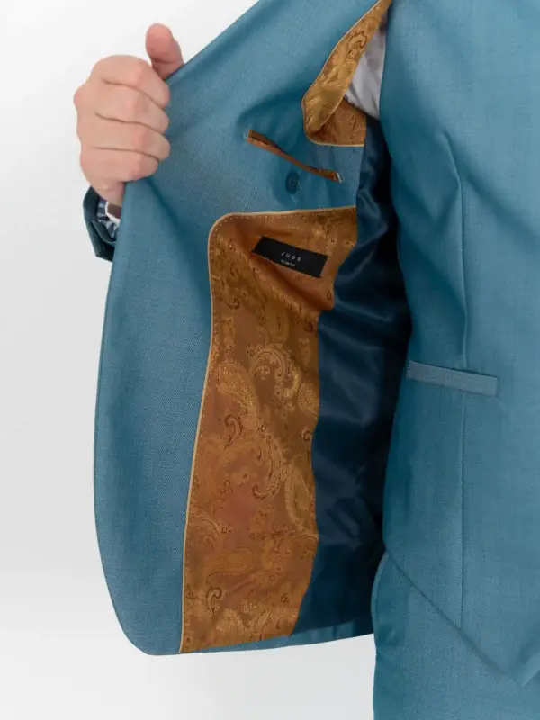 Jude - Aqua Three Piece Suit 18 Jude - aqua three piece suit