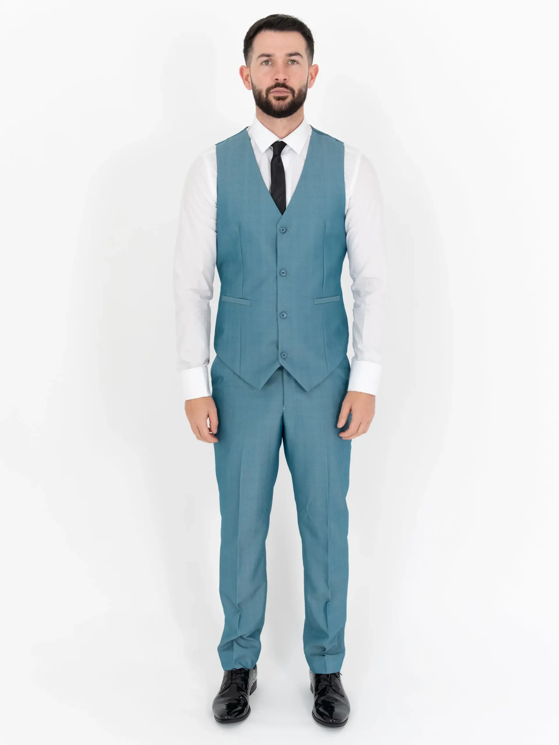 Jude - Aqua Three Piece Suit 6 Jude - aqua three piece suit - image 6