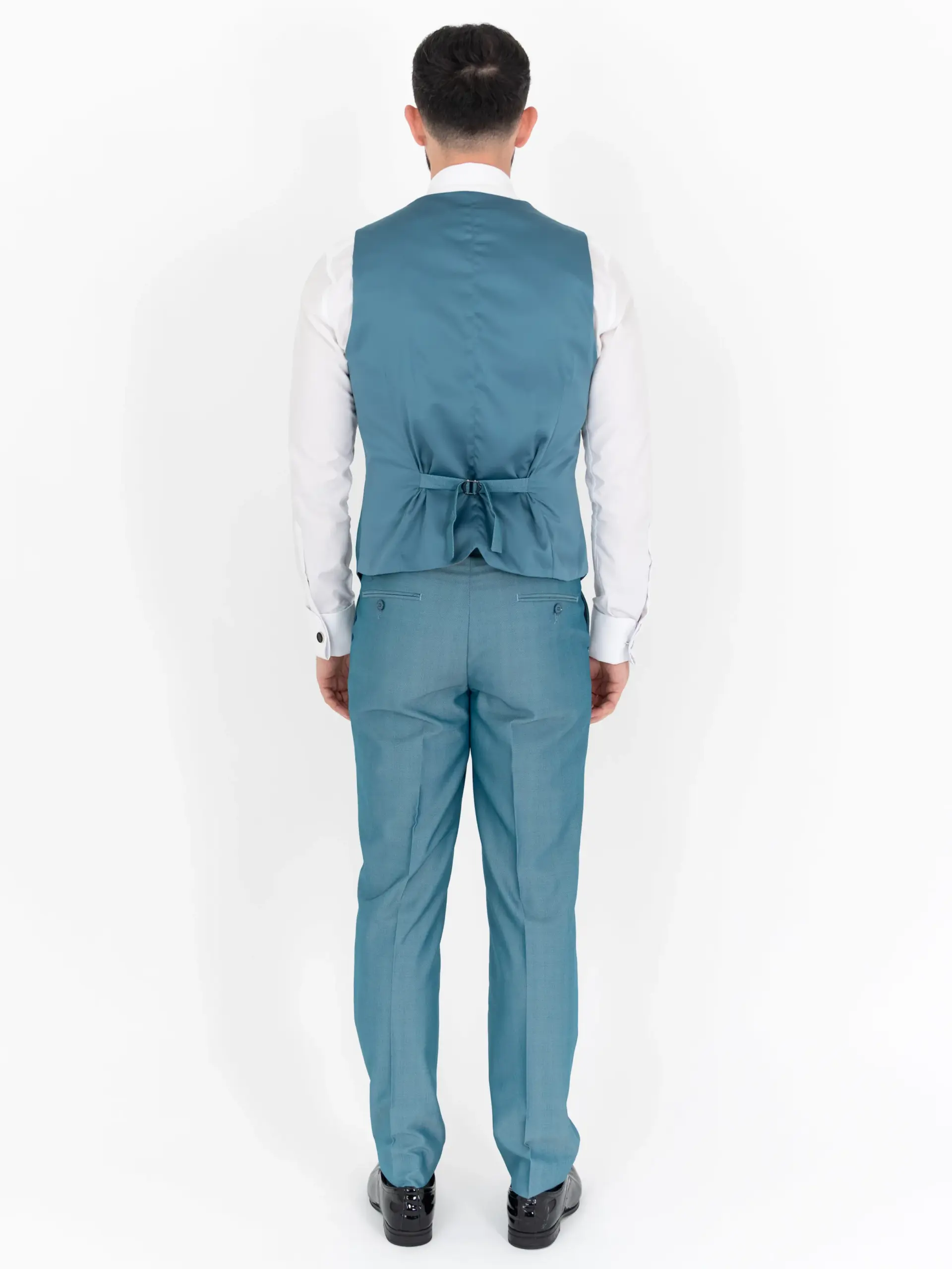 Jude - Aqua Three Piece Suit 9 Jude - aqua three piece suit - image 9