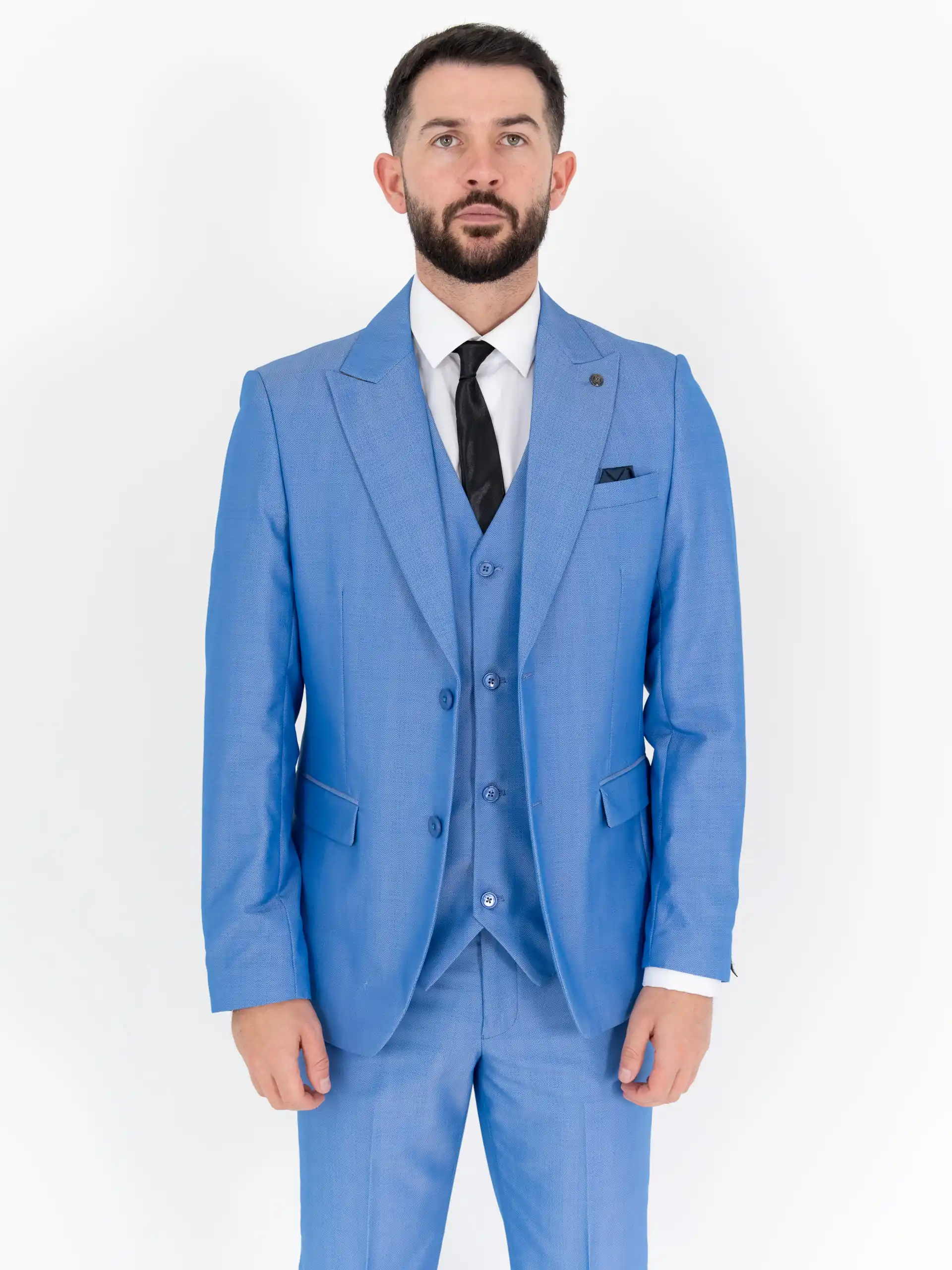 Jude - Royal Blue Three Piece Suit 2 Jude - royal blue three piece suit - image 2