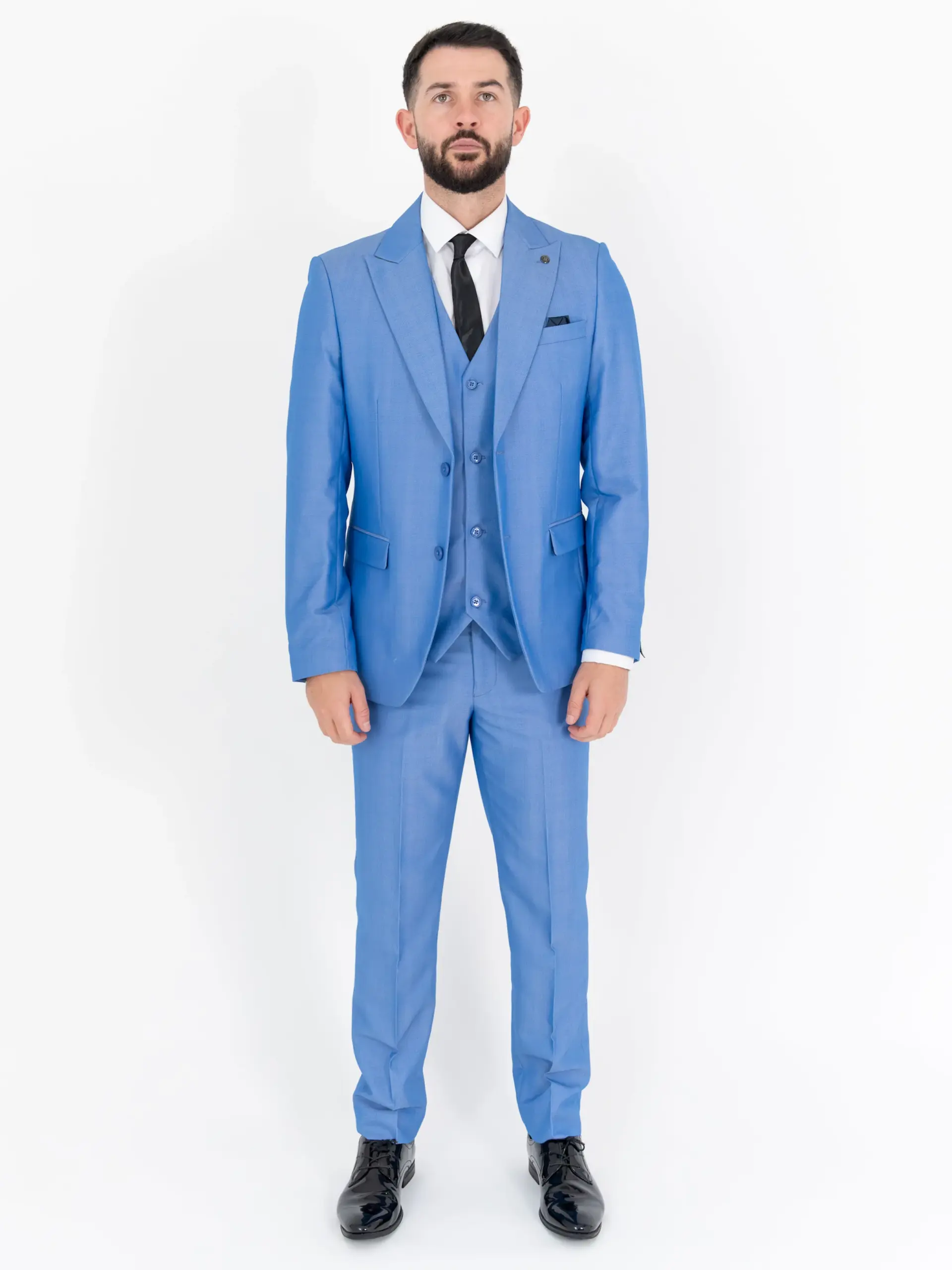 Jude - Royal Blue Three Piece Suit 1 Jude - royal blue three piece suit