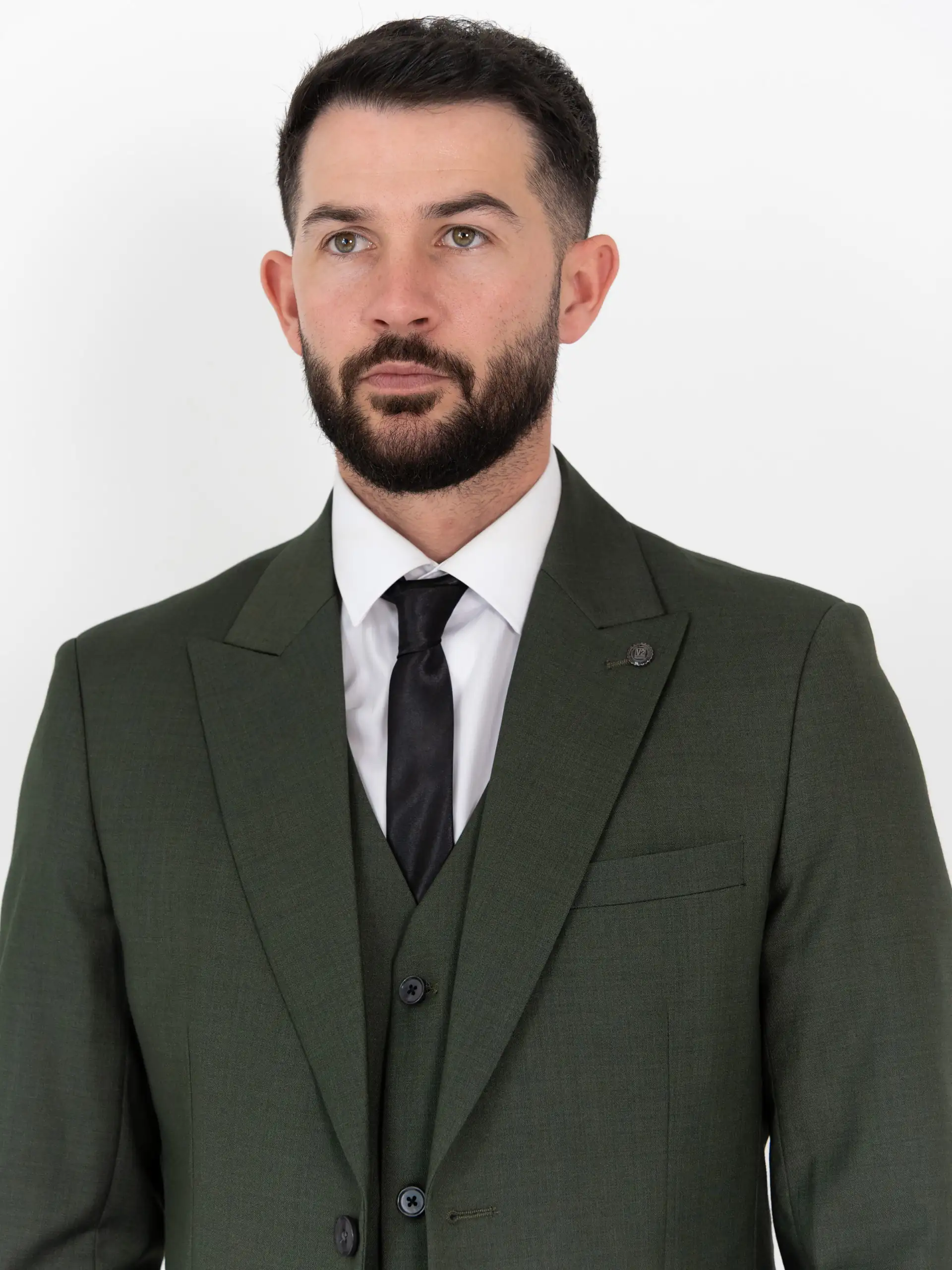 Mark - Olive Three Piece Suit 3 Mark - olive three piece suit - image 3