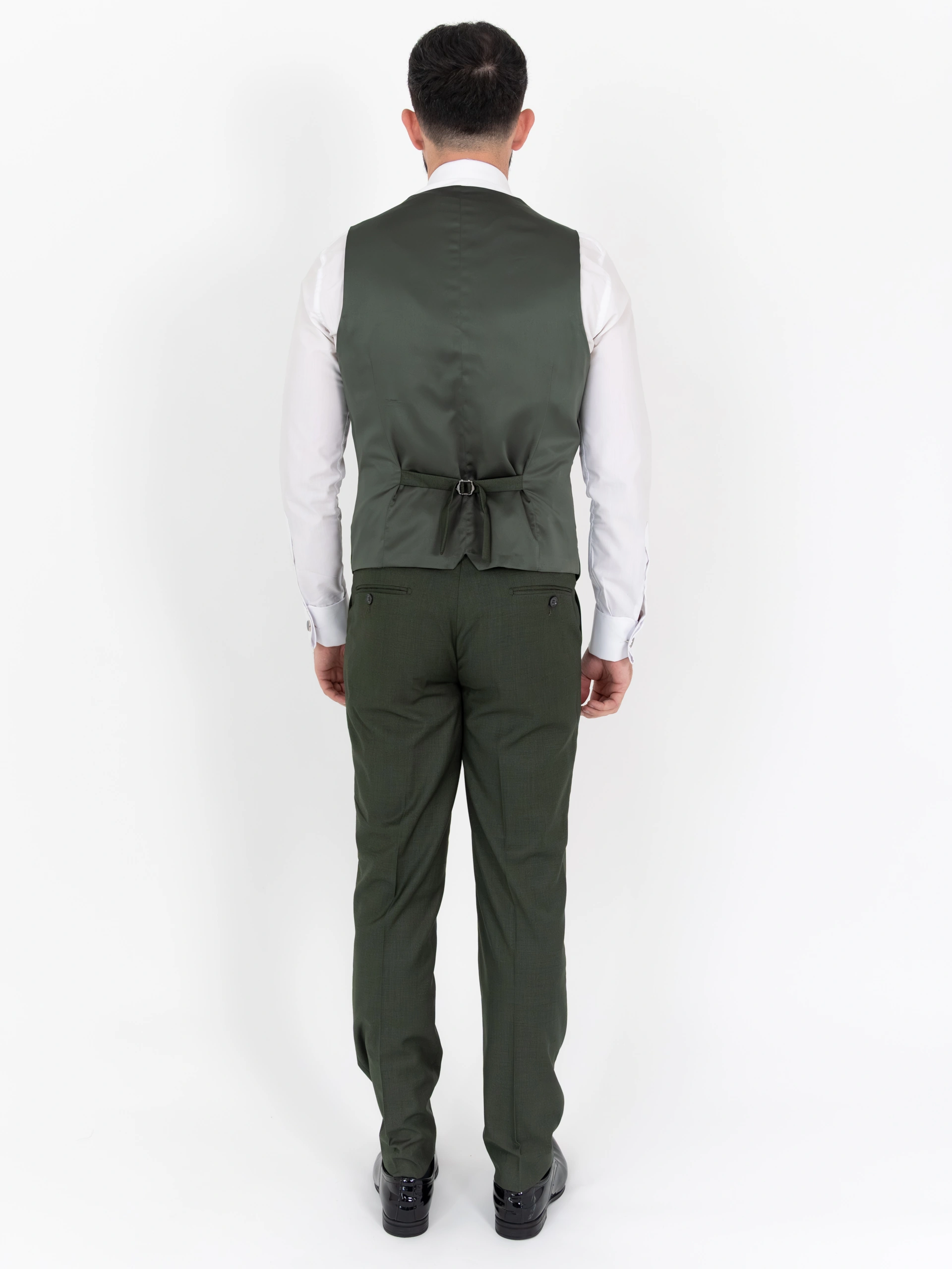 Mark - Olive Three Piece Suit 9 Mark - olive three piece suit - image 9