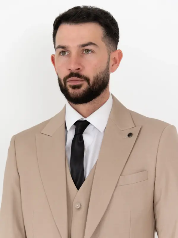 Mark - Sand Three Piece Suit 16 Mark - sand three piece suit