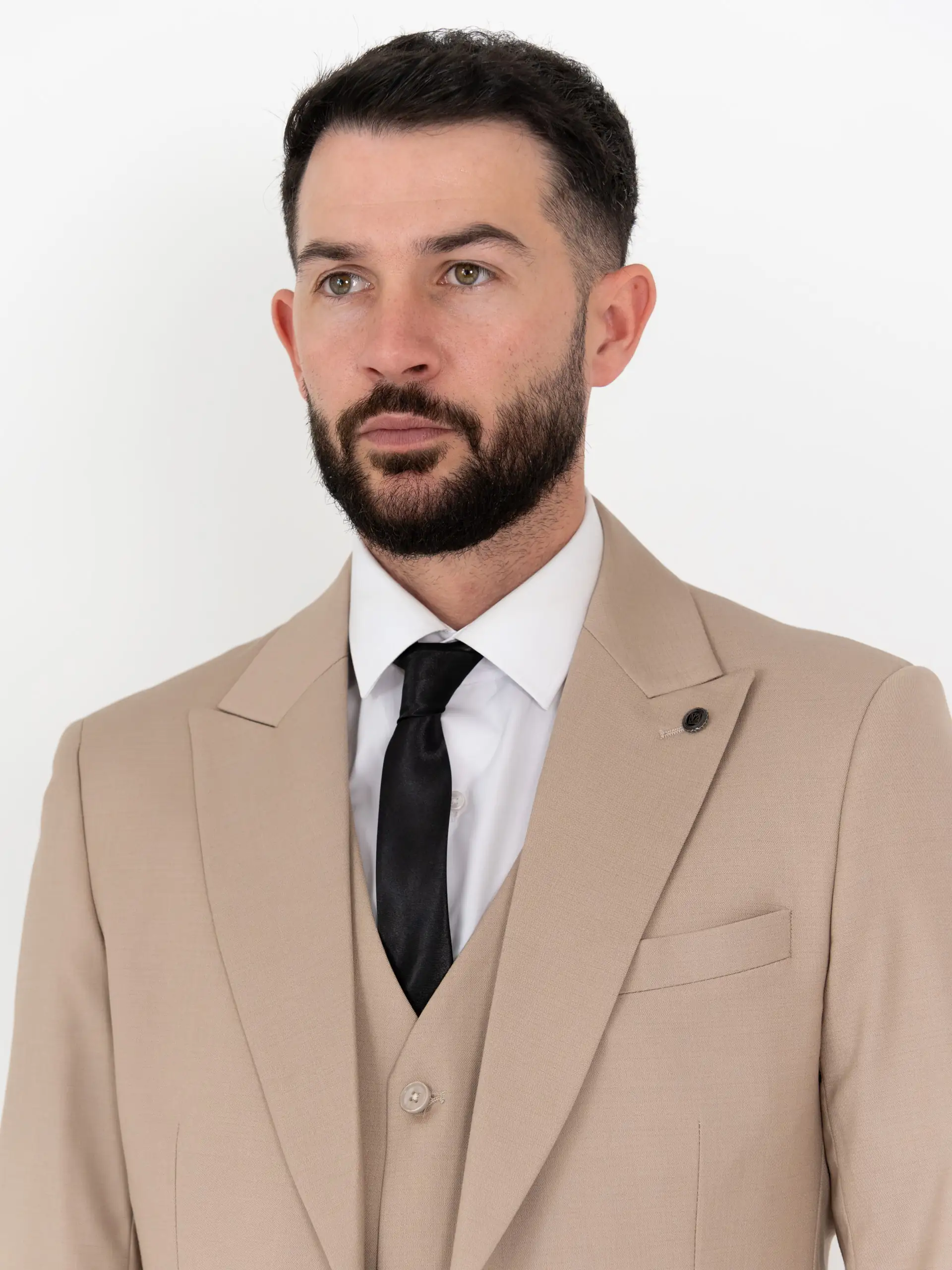 Mark - Sand Three Piece Suit 3 Mark - sand three piece suit - image 3