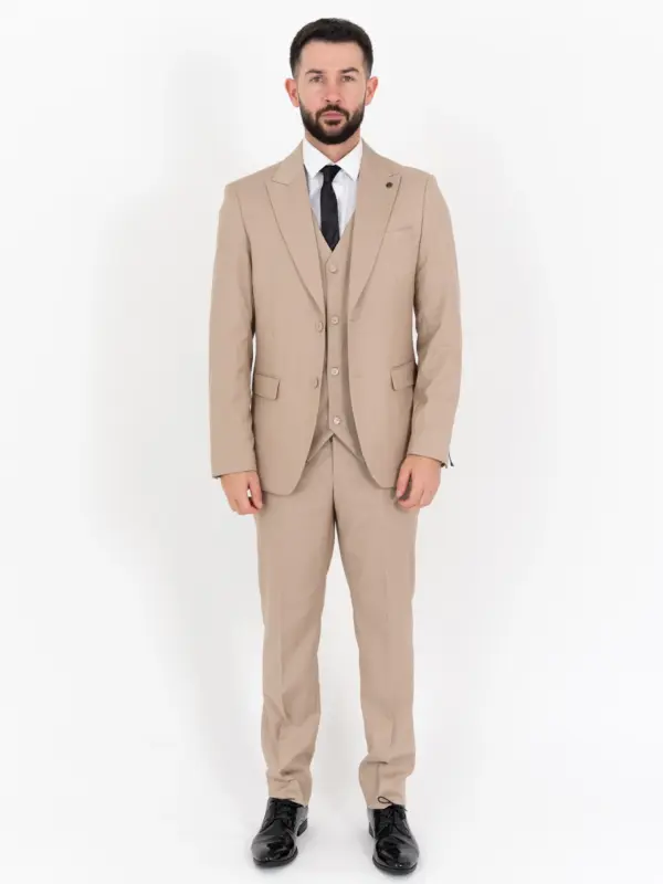 Mark - Sand Three Piece Suit 14 Mark - sand three piece suit