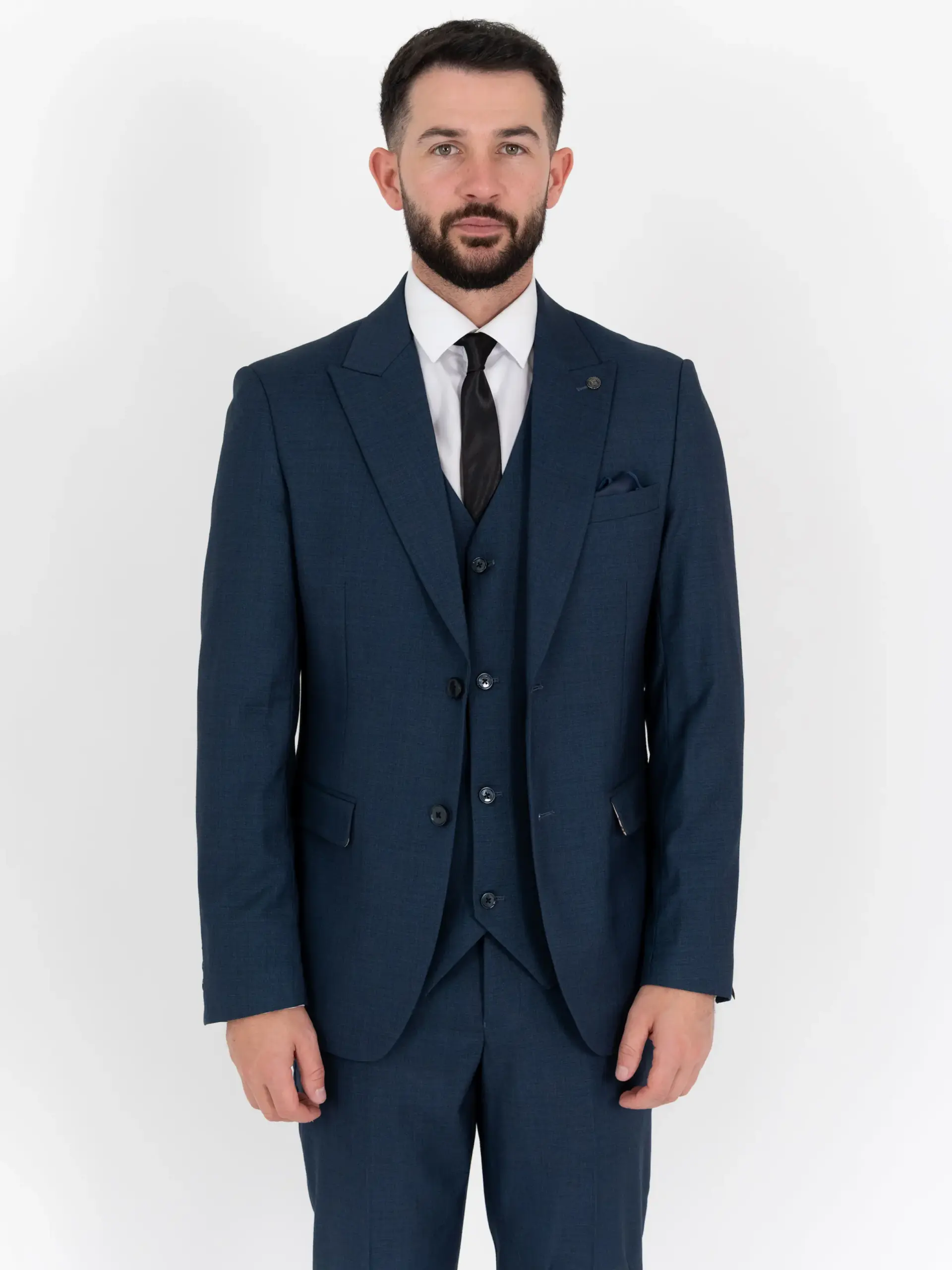 Mark - Blue Three Piece Suit 2 Mark - blue three piece suit - image 2