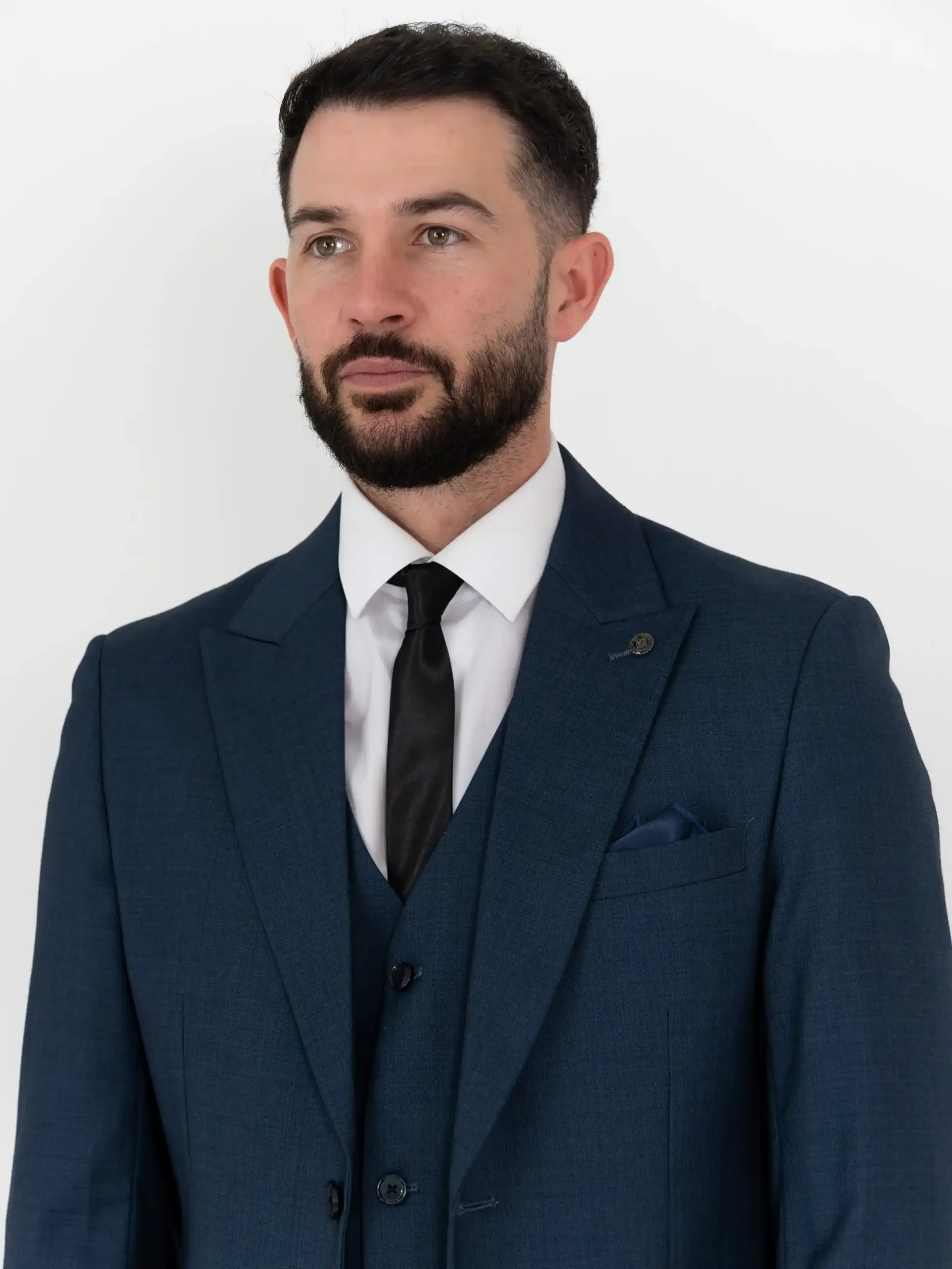 Mark - Blue Three Piece Suit 3 Mark - blue three piece suit - image 3