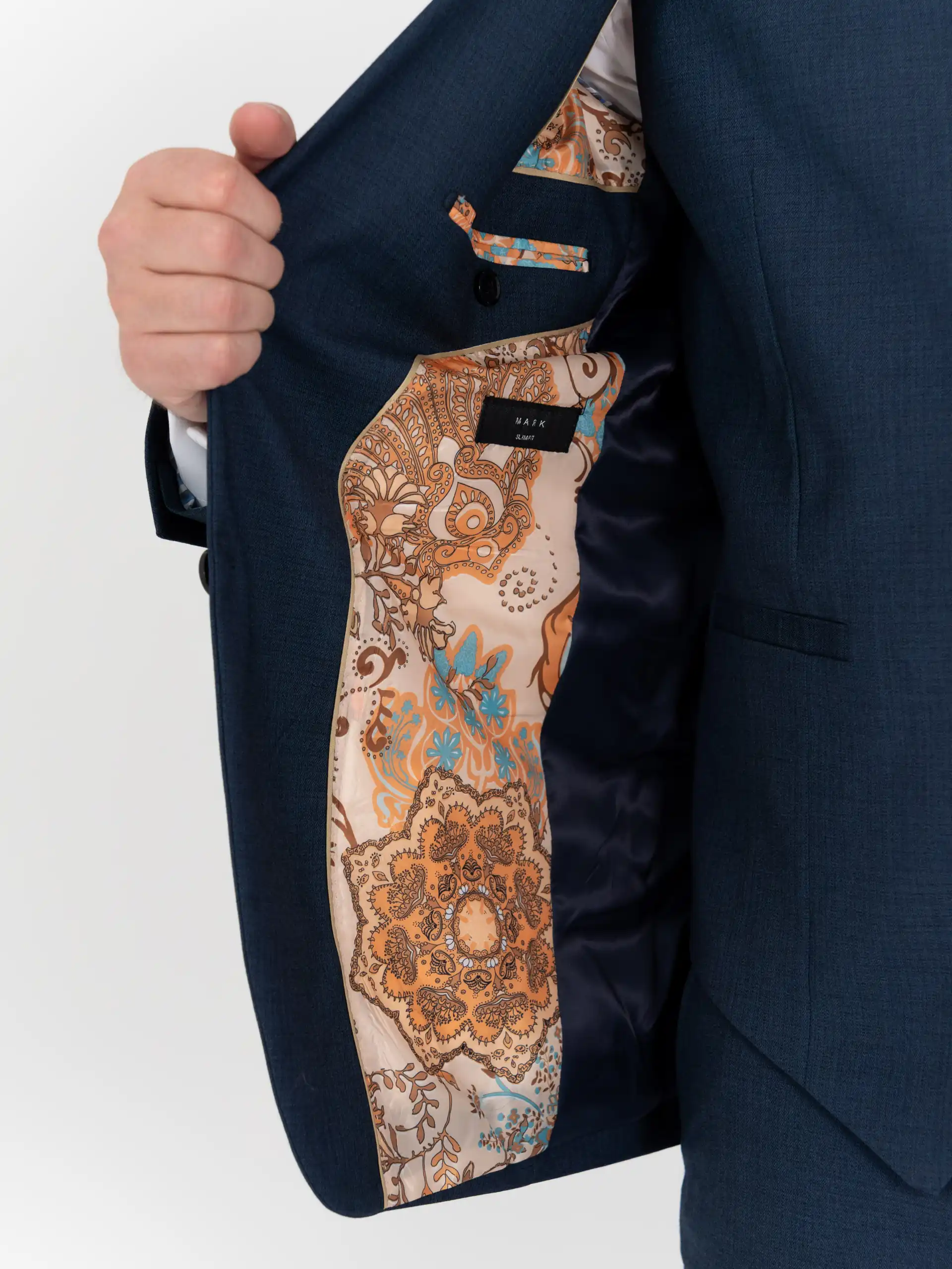 Mark - Blue Three Piece Suit 6 Mark - blue three piece suit - image 6