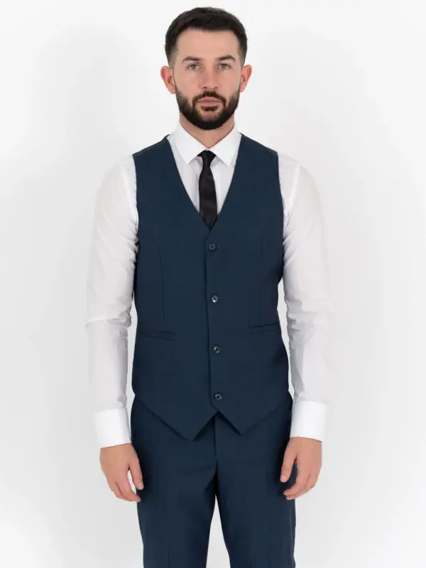 Mark - Blue Three Piece Suit 21 Mark - blue three piece suit