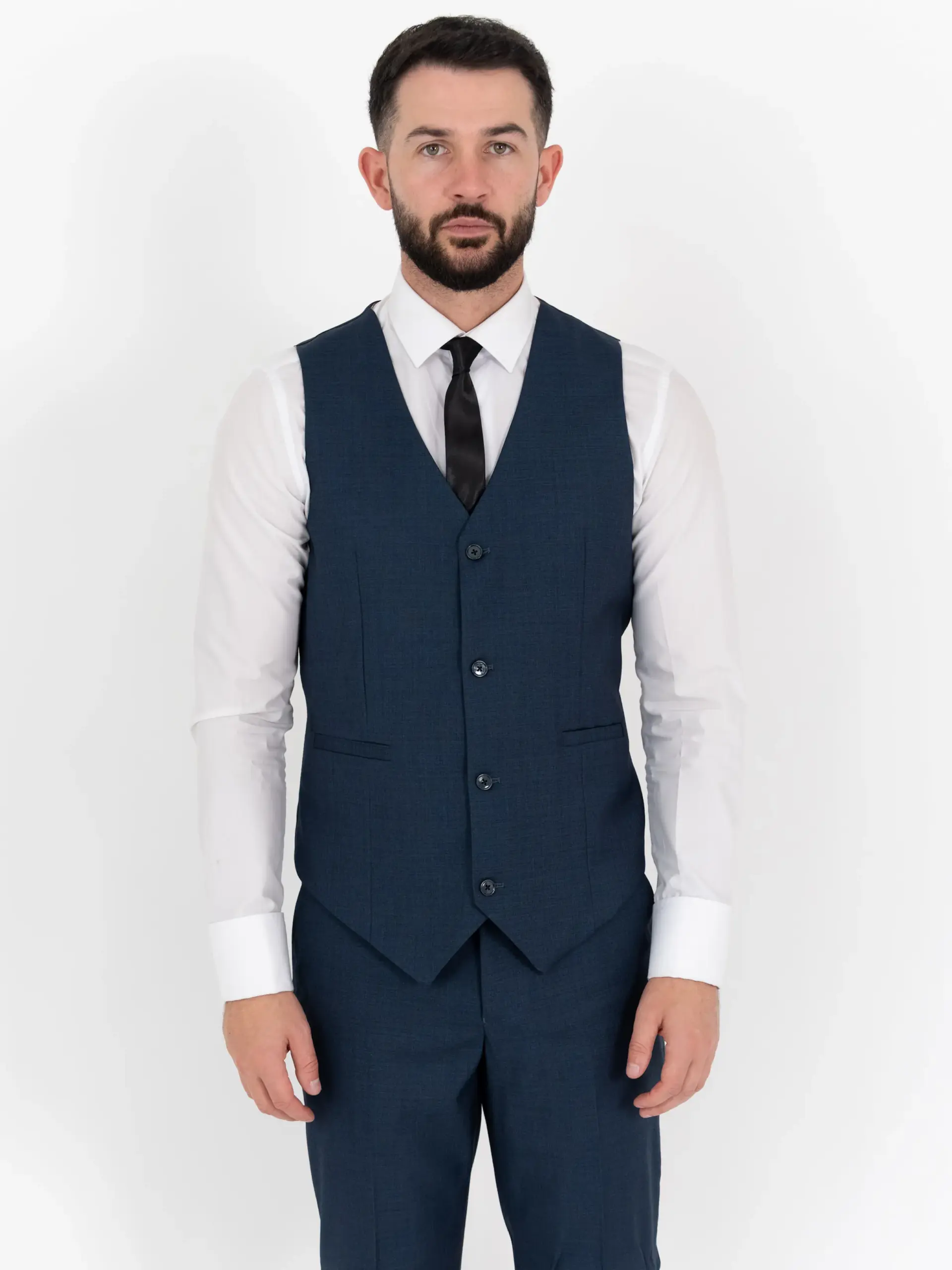 Mark - Blue Three Piece Suit 8 Mark - blue three piece suit - image 8