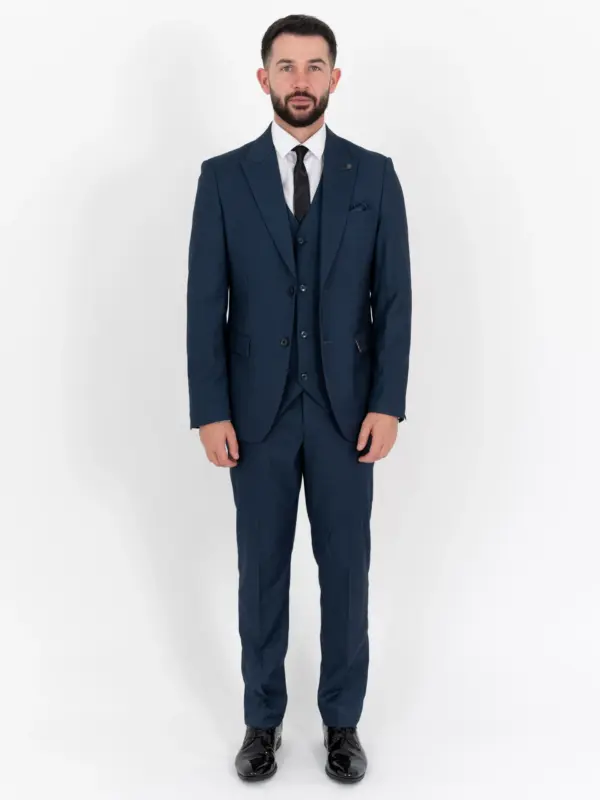 Mark - Blue Three Piece Suit 14 Mark - blue three piece suit