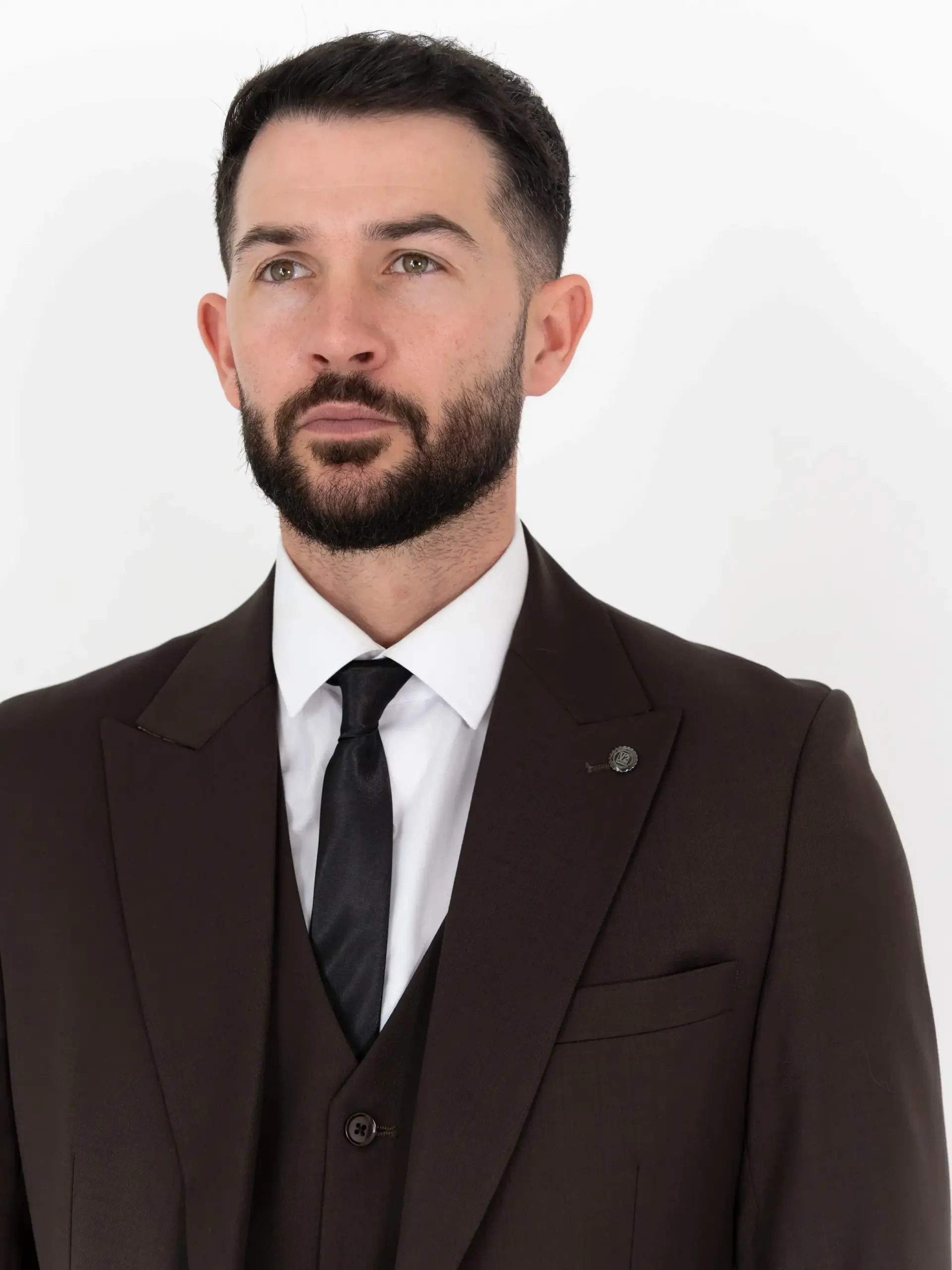 Michael - Brown Three Piece Suit 4 Michael - brown three piece suit - image 4
