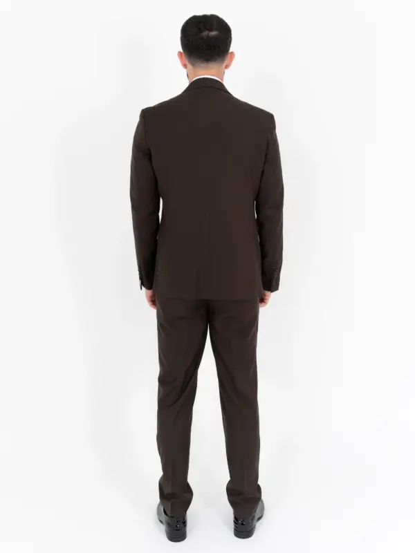 Michael - Brown Three Piece Suit 18 Michael - brown three piece suit