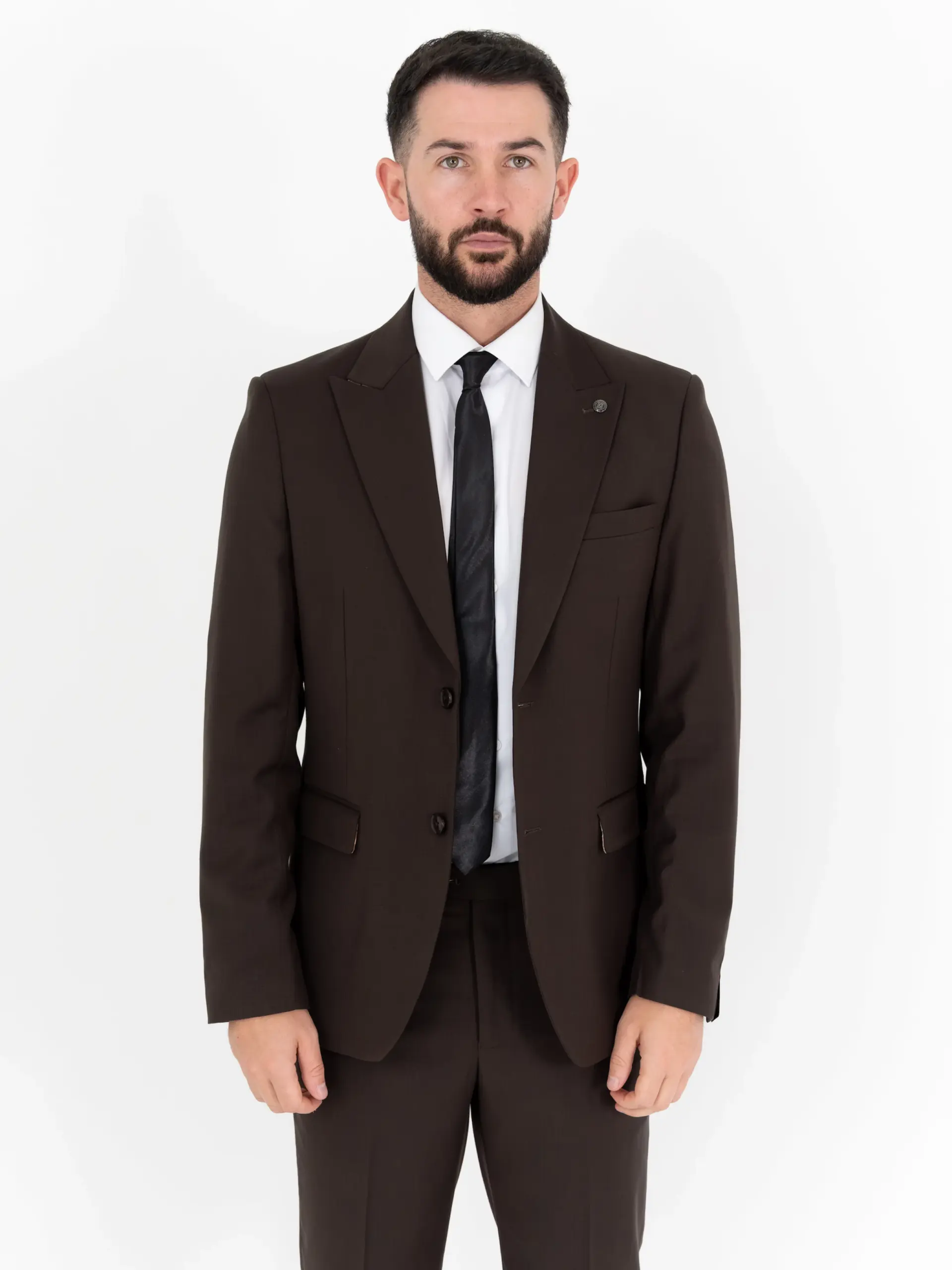 Michael - Brown Three Piece Suit 3 Michael - brown three piece suit - image 3