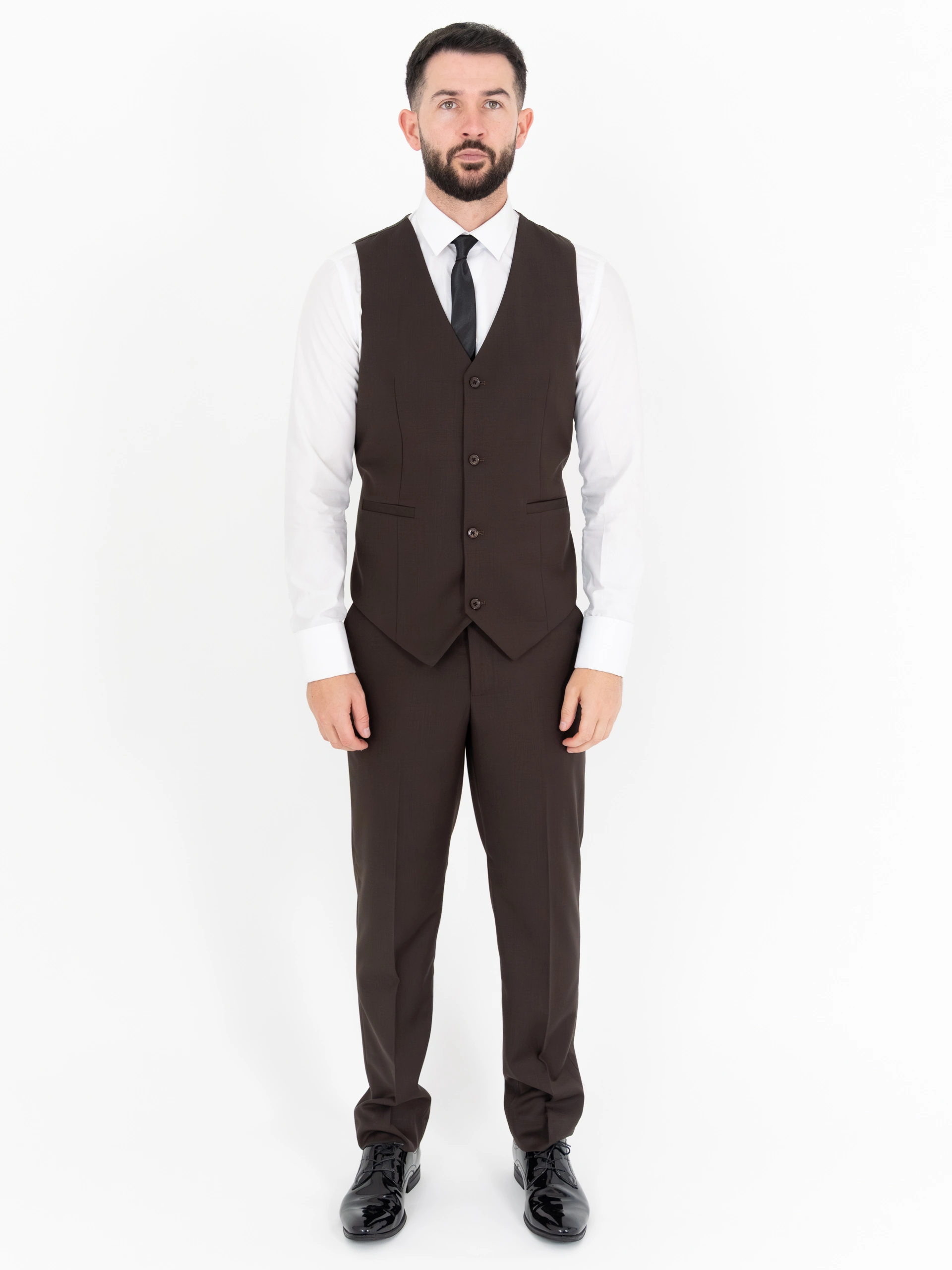 Michael - Brown Three Piece Suit 8 Michael - brown three piece suit - image 8