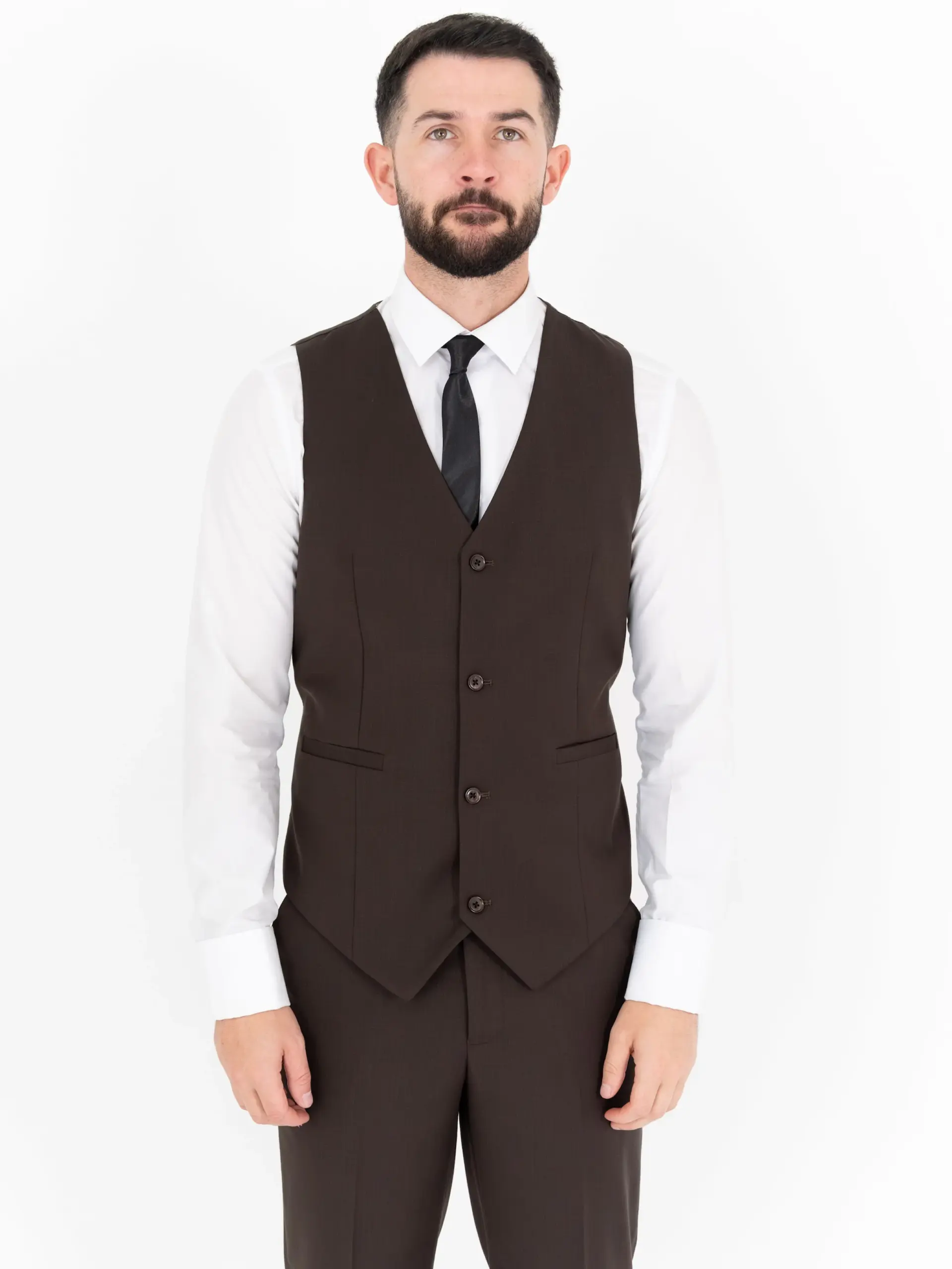 Michael - Brown Three Piece Suit 9 Michael - brown three piece suit - image 9