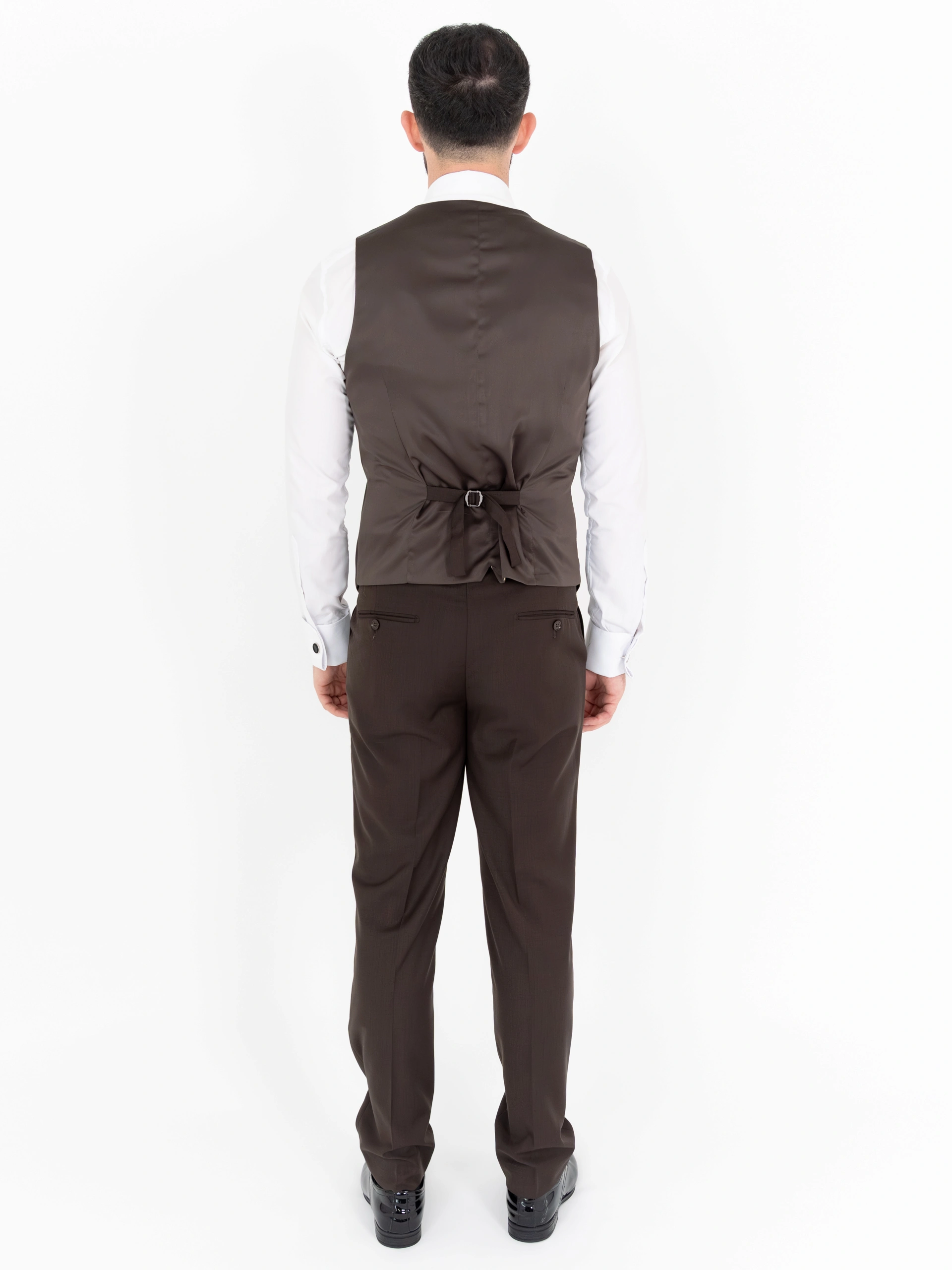 Michael - Brown Three Piece Suit 10 Michael - brown three piece suit - image 10
