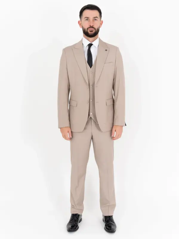 Michael - Hazelnut Three Piece Suit 14 Michael - hazelnut three piece suit