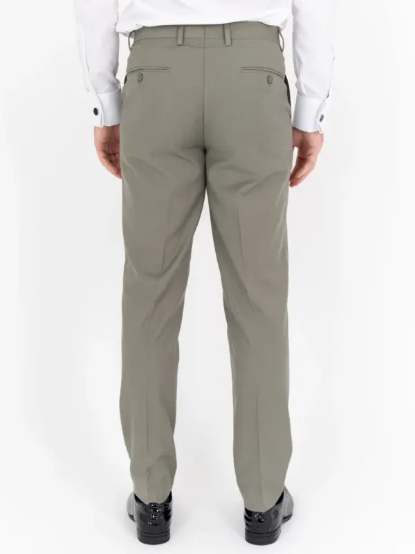 Michael - Olive Three Piece Suit 25 Michael - olive three piece suit