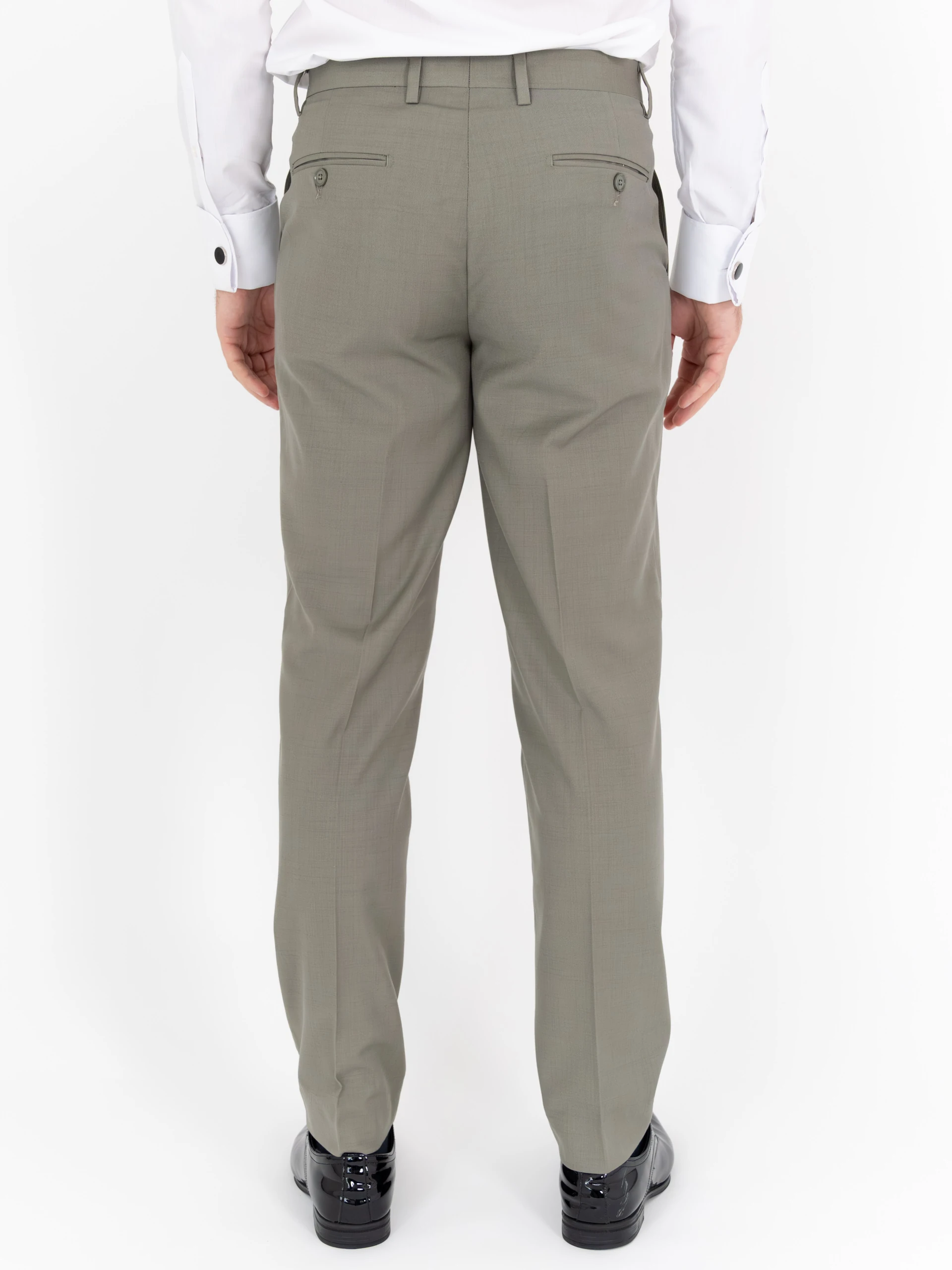 Michael - Olive Three Piece Suit 12 Michael - olive three piece suit - image 12