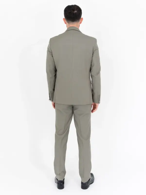 Michael - Olive Three Piece Suit 17 Michael - olive three piece suit