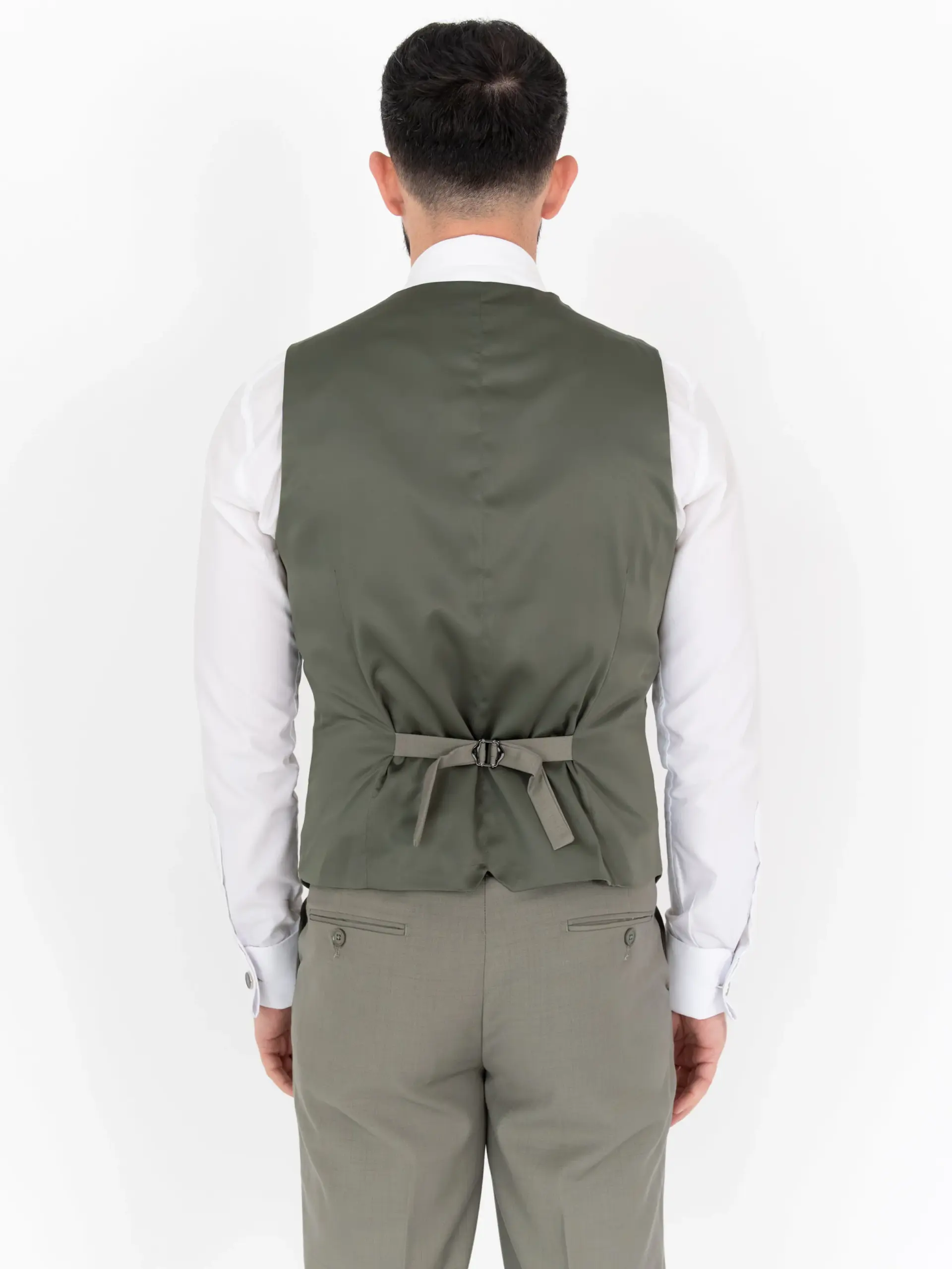 Michael - Olive Three Piece Suit 10 Michael - olive three piece suit - image 10