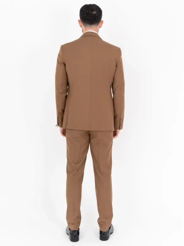 Michael - Tan Three Piece Suit 17 Michael - tan three piece suit