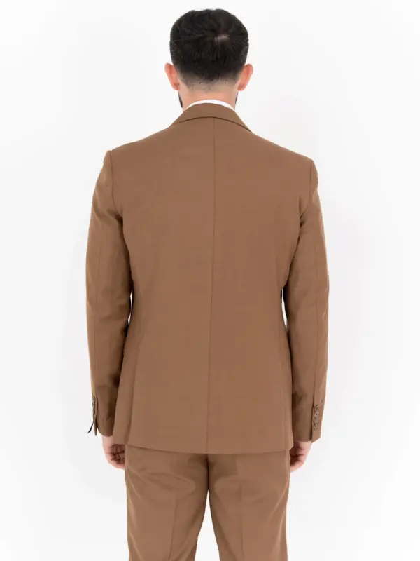 Michael - Tan Three Piece Suit 18 Michael - tan three piece suit