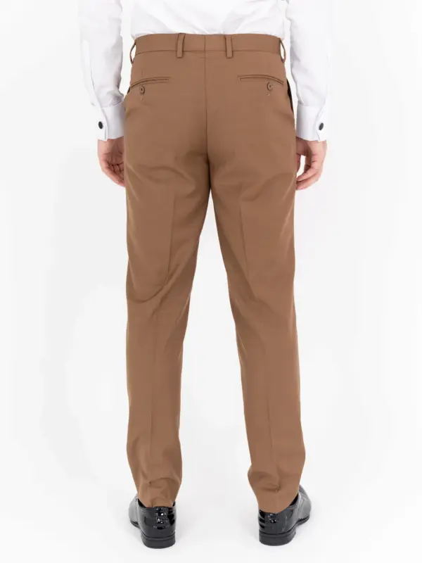 Michael - Tan Three Piece Suit 25 Michael - tan three piece suit