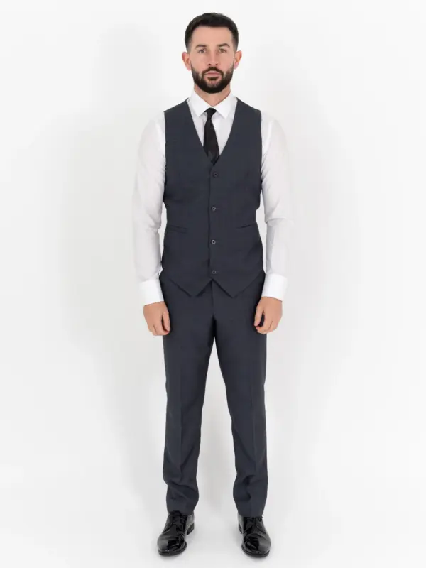 Michael - Grey Three Piece Suit 20 Michael - grey three piece suit
