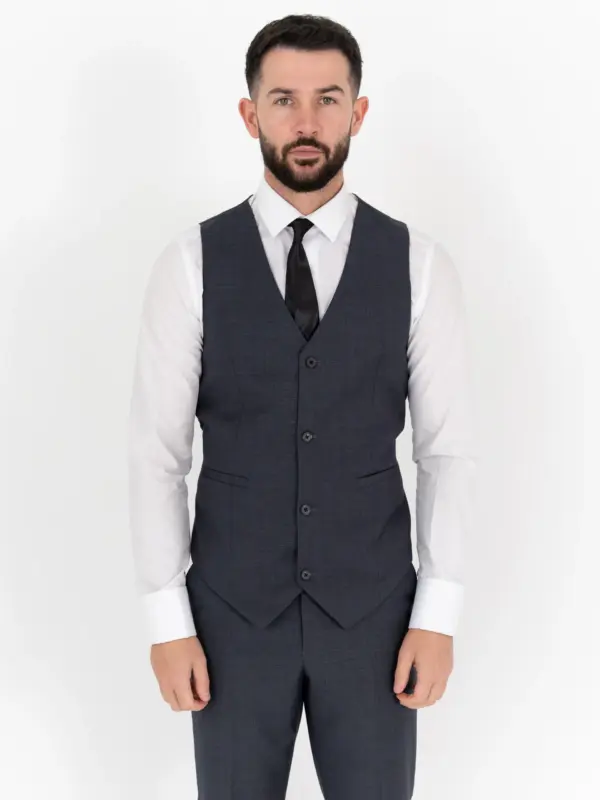 Michael - Grey Three Piece Suit 21 Michael - grey three piece suit