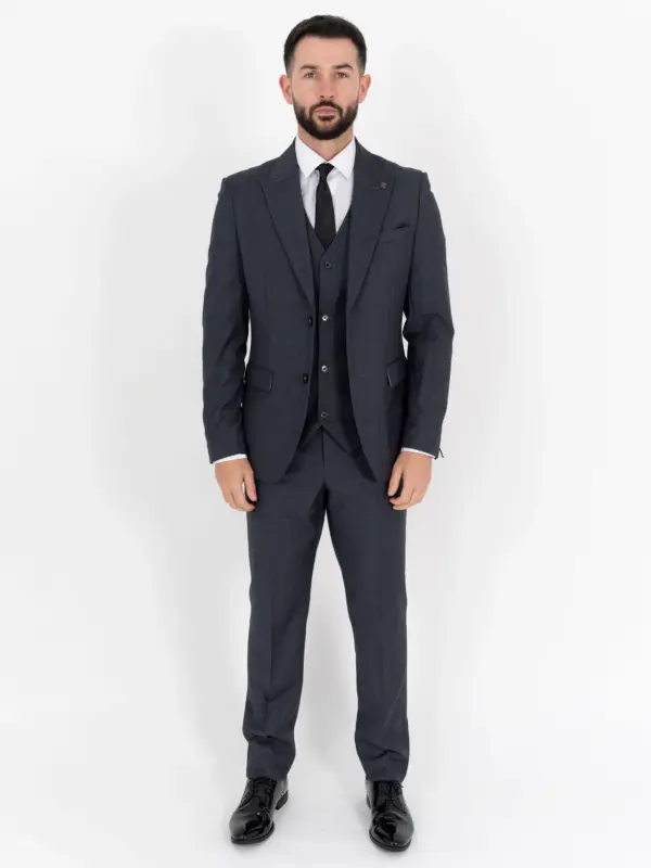 Michael - Grey Three Piece Suit 14 Michael - grey three piece suit