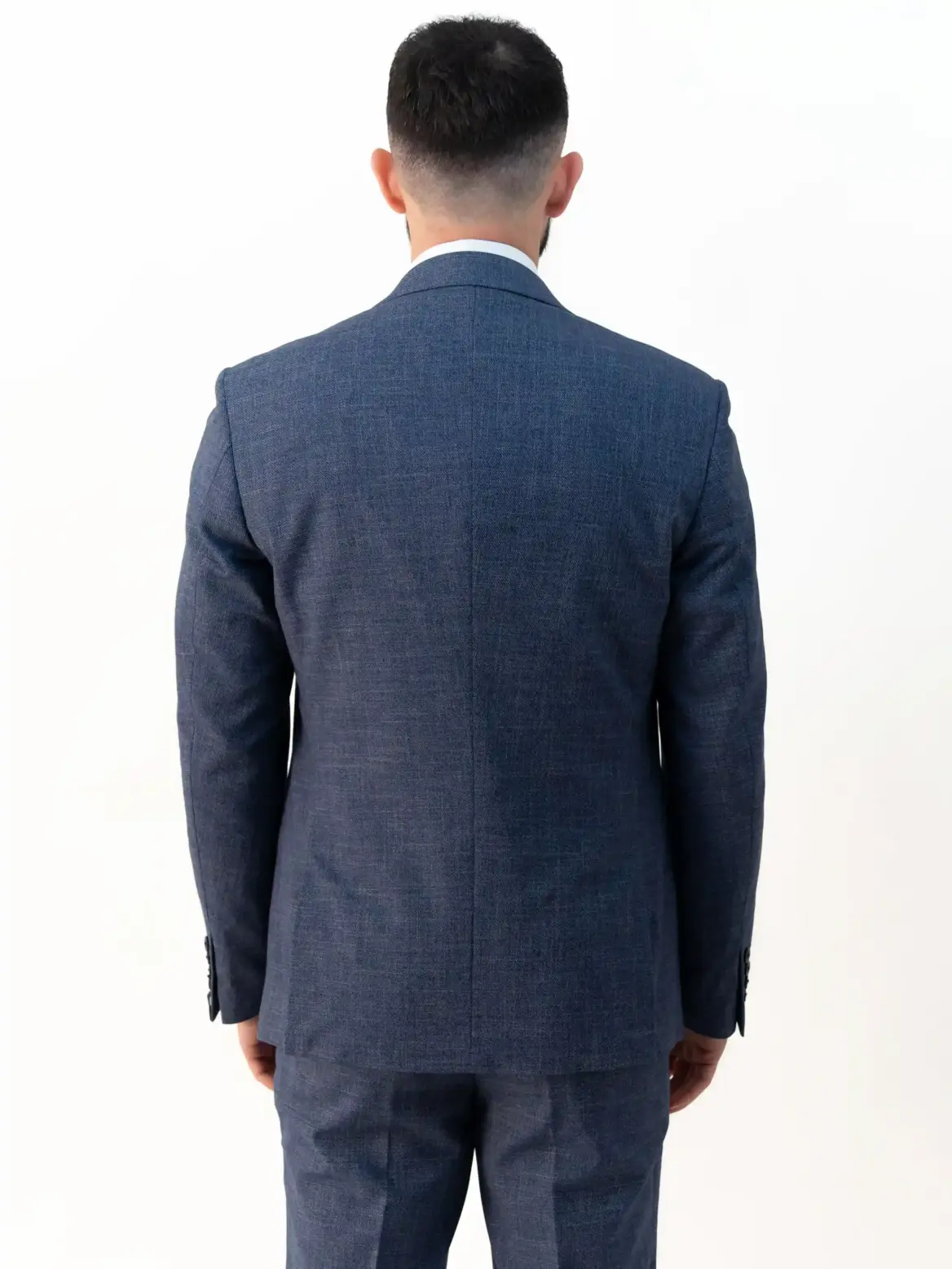 Paolo - Sky Blue Three Piece Suit - Image 3