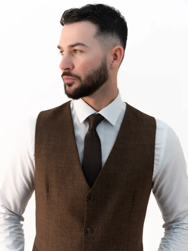 Paolo - Chocolate Brown Three Piece Suit 9 Paolo - Chocolate Brown Three Piece Suit