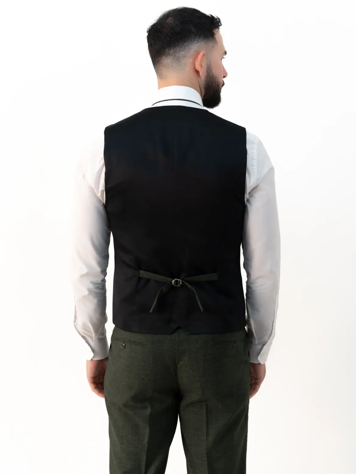 Paolo - Sage Green Three Piece Suit - Image 4