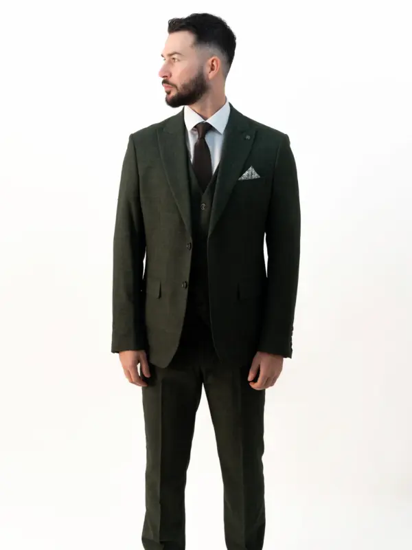 Paolo - Sage Green Three Piece Suit