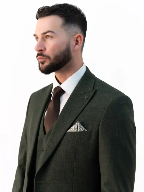 Paolo - Sage Green Three Piece Suit