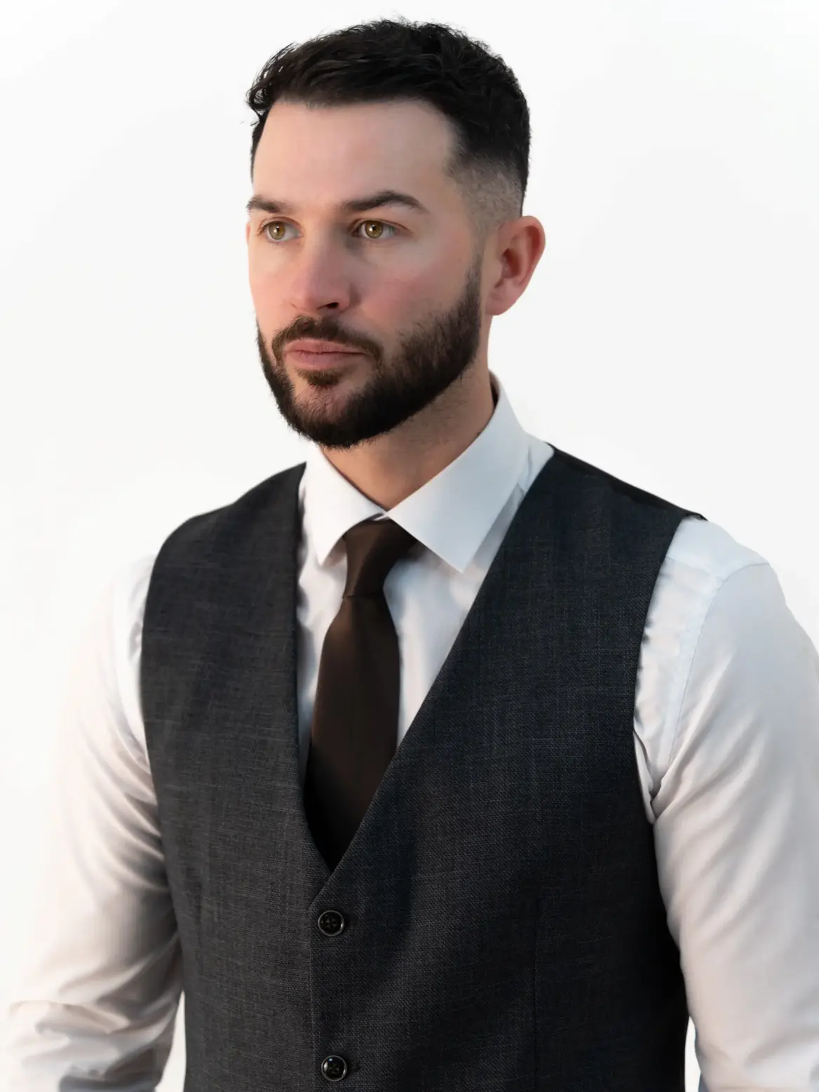 Paolo - Charcoal Three Piece Suit - Image 4
