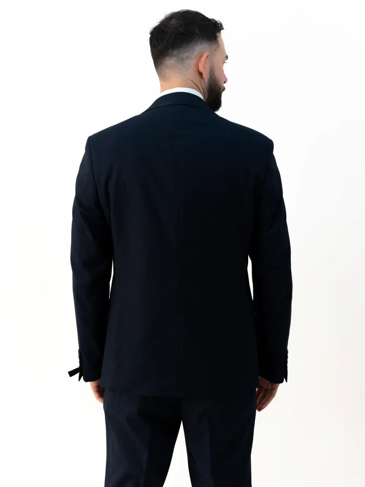 Paolo - Navy Blue Three Piece Suit - Image 2