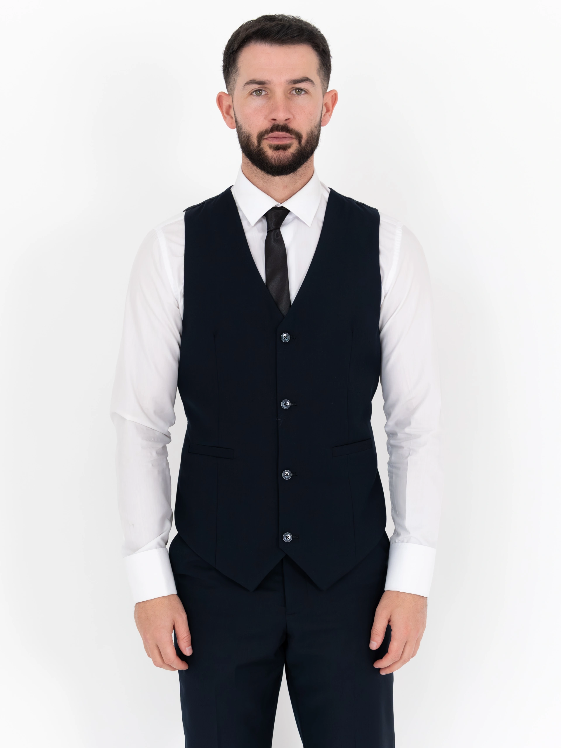 Paul - Navy Three Piece Suit 9 Paul - navy three piece suit - image 9