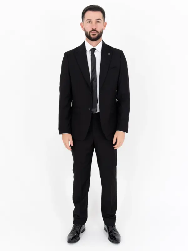 Paul - Black Three Piece Suit 15 Paul - black three piece suit