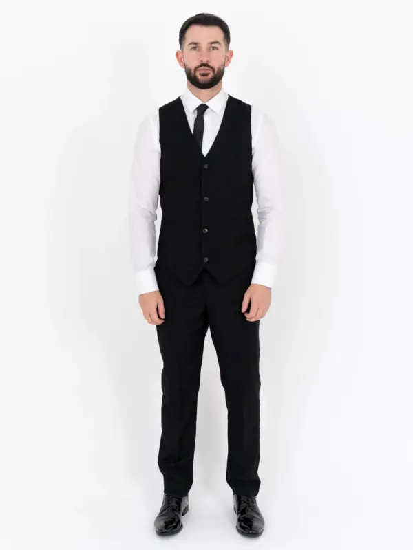 Paul - Black Three Piece Suit 20 Paul - black three piece suit