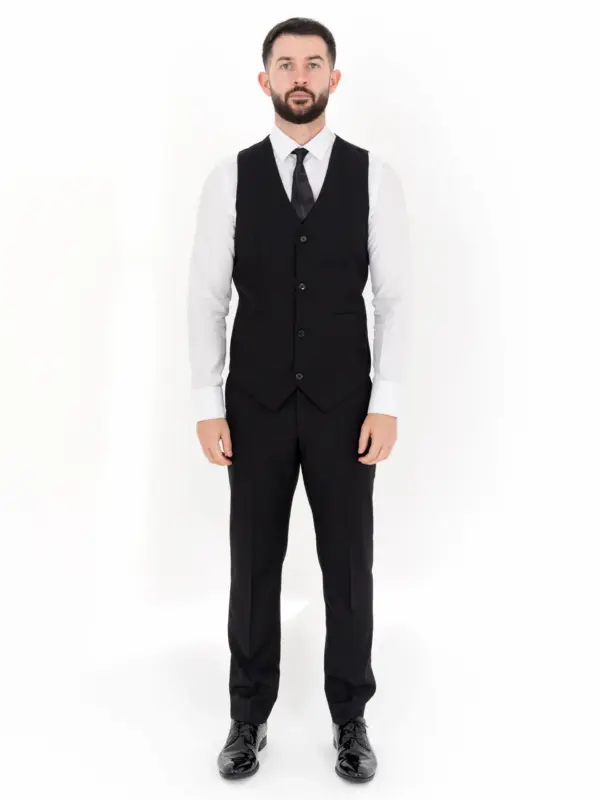 Ralph - Black Three Piece Suit 20 Ralph - black three piece suit