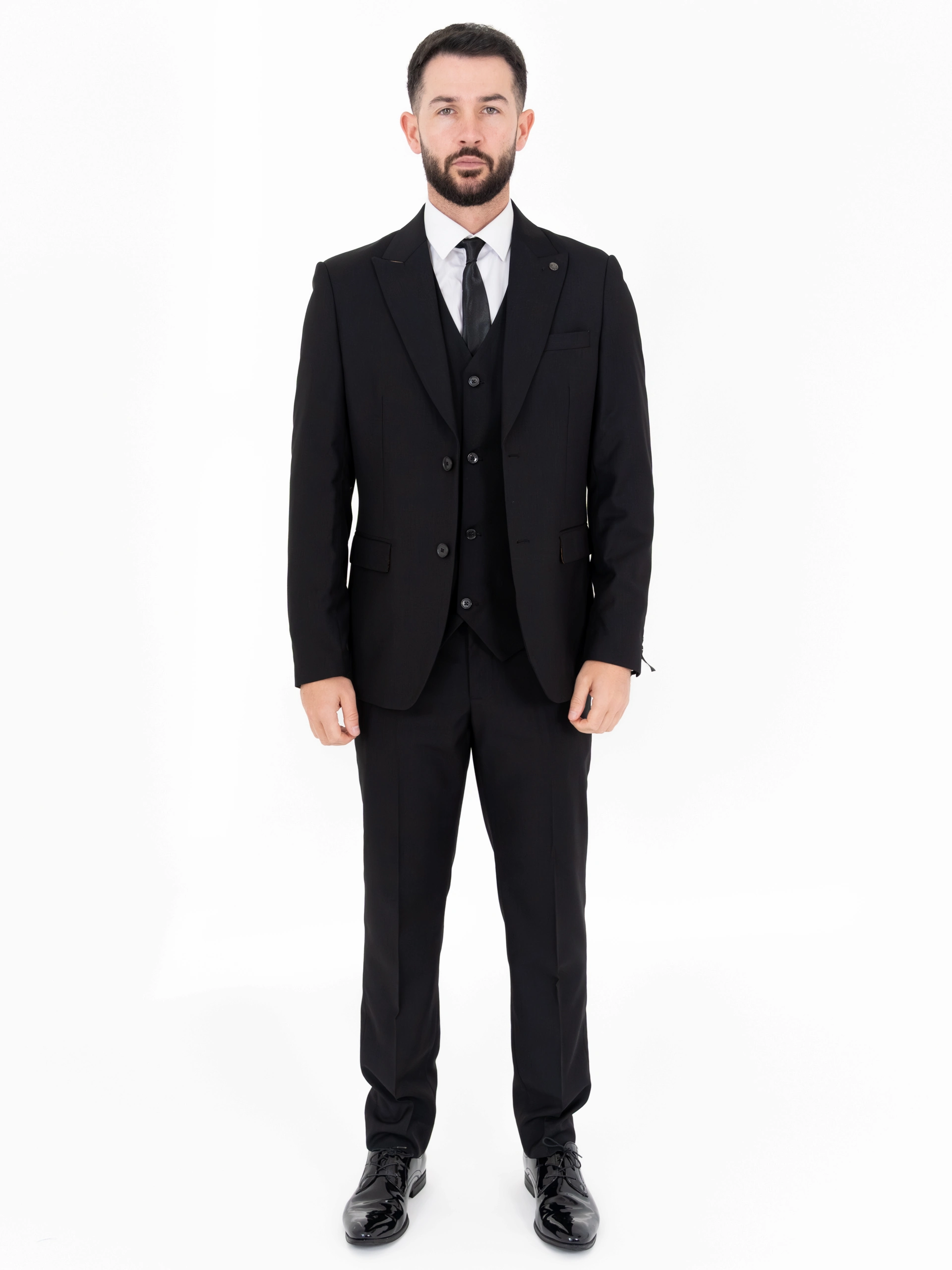 Ralph - Black Three Piece Suit 1 Ralph - black three piece suit