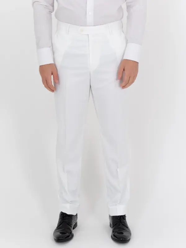 Scott - White Three Piece Suit 24 Scott - white three piece suit