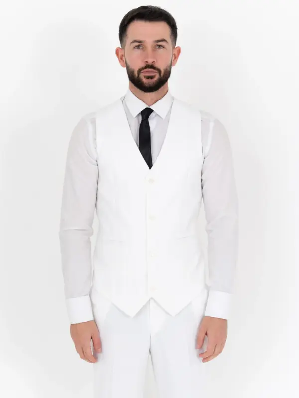 Scott - White Three Piece Suit 21 Scott - white three piece suit