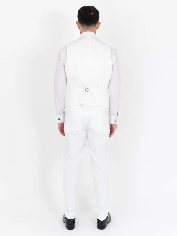 Scott - White Three Piece Suit 22 Scott - white three piece suit