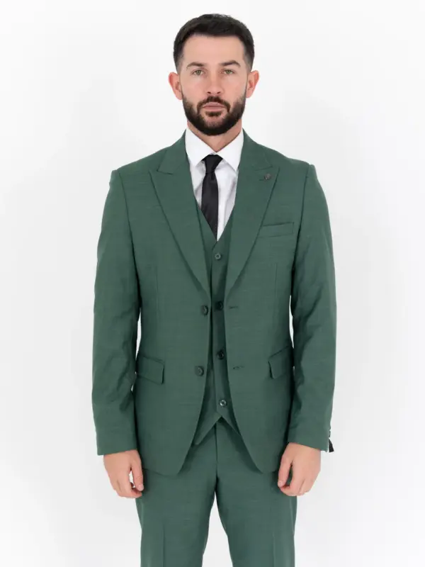 Scott - Emerald Three Piece Suit 16 Scott - emerald three piece suit