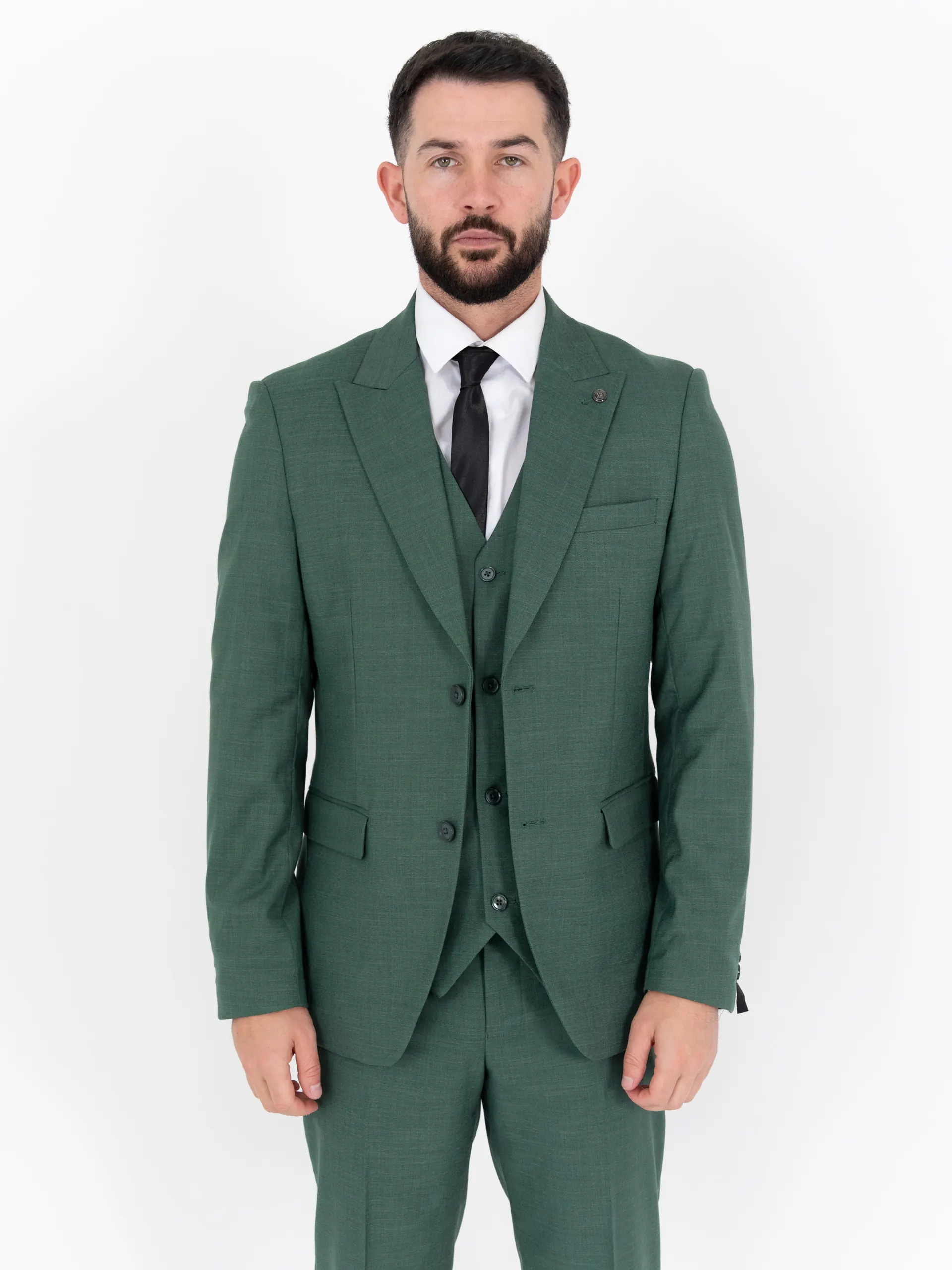 Scott - Emerald Three Piece Suit 2 Scott - emerald three piece suit - image 2